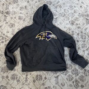 Nike Black Baltimore Ravens Pullover Hoodie with Team Logo
